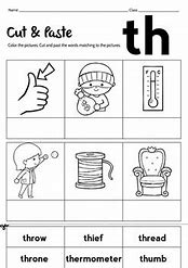 Image result for Th Words for Kids Worksheet