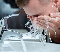 Image result for Washing Face with Soap Smiley Lady