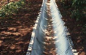 Image result for Corrugated Plastic Culvert Pipe