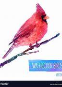 Image result for Vintage Watercolor Bird On a Branch