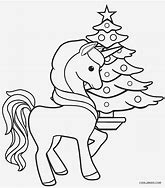 Image result for Christmas Unicorn Coloring