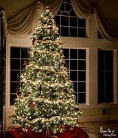 Image result for Putting Ribbon On Xmas Tree