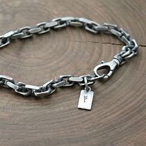 Image result for Sterling Silver Chain Bracelet