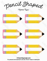 Image result for Free Printable Pencil Labels