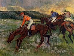 Image result for Edgar Degas Race Horses