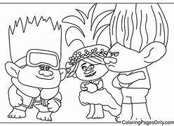 Image result for Trolls Coloring Pages All the Troolls