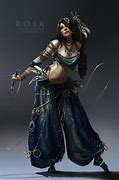 Image result for Sci-Fi Alien Belly Dancer Art