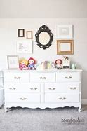 Image result for White and Gold Dresser