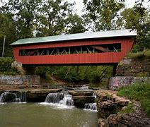 Image result for Covered Bridges in Ohio Road Map