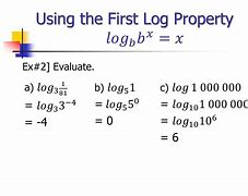 Image result for Logarithmic Properties