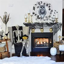 Image result for Halloween Mantel Ideas