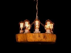 Image result for Oak Chandelier