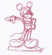 Image result for Mickey Mouse Original and Updated Sketch