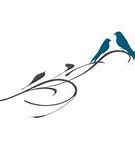 Image result for Two Love Birds Drawing