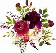 Image result for Maroon Flowers Clip Art