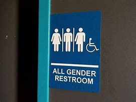 Image result for All Gender Bathroom Sign with Handicap Symbol