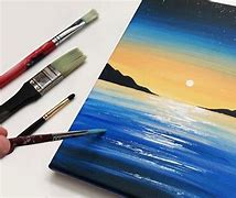 Image result for Landscape Painting Step by Step