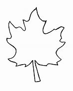 Image result for Maple Leaf Template