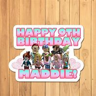 Image result for Roblox Birthday Card Printable