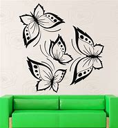 Image result for Butterfly Vinyl Wall Decals