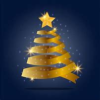 Image result for White Christmas Tree with Ribbon