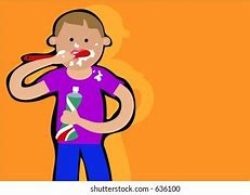 Image result for Black Person Brushing Teeth