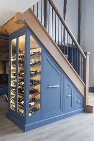 Image result for Wine Cellar Under Staircase