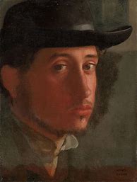 Image result for Edgar Degas Self Portrait