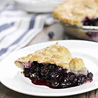 Image result for Homemade Blueberry Pie