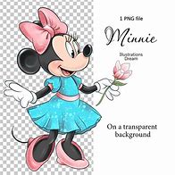 Image result for Minnie Mouse Blue Dress Clip Art