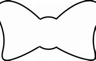 Image result for Fancy Bow Outline