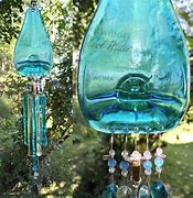 Image result for Cut Bottle Wind Chime