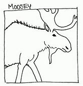 Image result for Moose Head Coloring Page