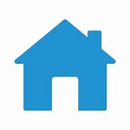 Image result for White Blue House Icon