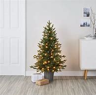 Image result for Potted Artificial Christmas Trees