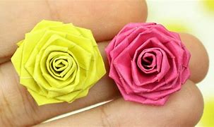 Image result for Making a Rose with Paper Tutorial