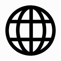 Image result for Black Web Icon Transparent