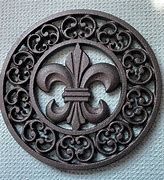 Image result for Fleur De Lis Wooden Trivets