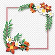 Image result for Flower Border Vector