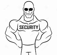 Image result for Funny Security Guard Cartoon