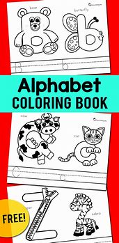 Image result for Coloring Book for Kids with Alphabet