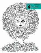 Image result for Orange Tree Coloring Page