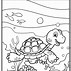 Image result for Turtle Coloring Pages for Toddlers