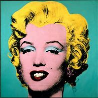 Image result for Andy Warhol Popular Artworks Marilyn Monroe