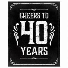 Image result for Funny 40th Birthday Clip Art