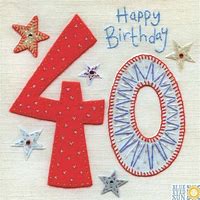 Image result for Husband 40th Birthday Card