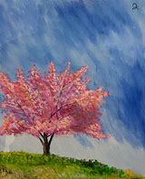 Image result for Cherry Blossoms Four Seasons Painting