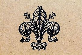 Image result for Fleur De Lis Stamp