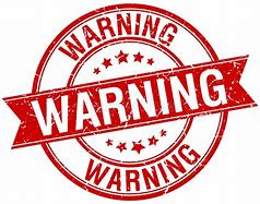 Image result for Warning Stamp Clip Art