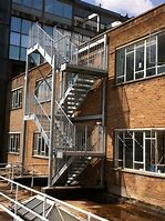 Image result for Exterior Metal Stairs Commercial